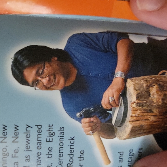 925 Sterling Silver Native American Handcrafted Earrings - Picture 5 of 5